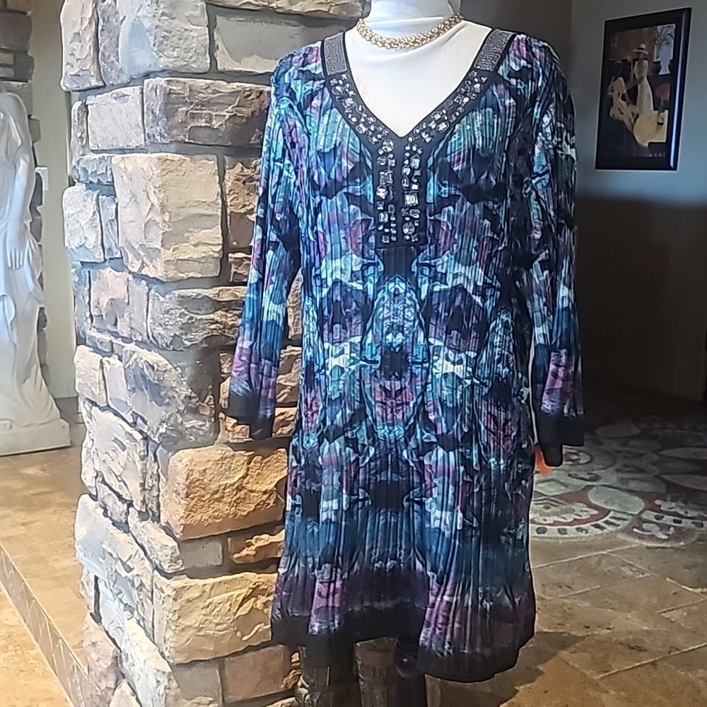 Alfani plus size pullover tunic featuring jeweled… - image 4